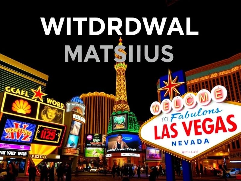 Expert guidance on Vegas casino withdrawals, covering payment methods, processing times, and securing your funds. Get authoritative insights into Las Vegas gambling operations and regulations for smooth transactions.